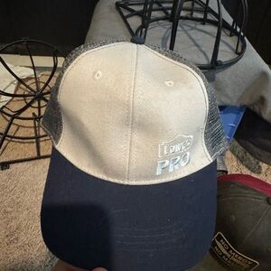 Lowe's Pro Navy and Gray Trucker Hat